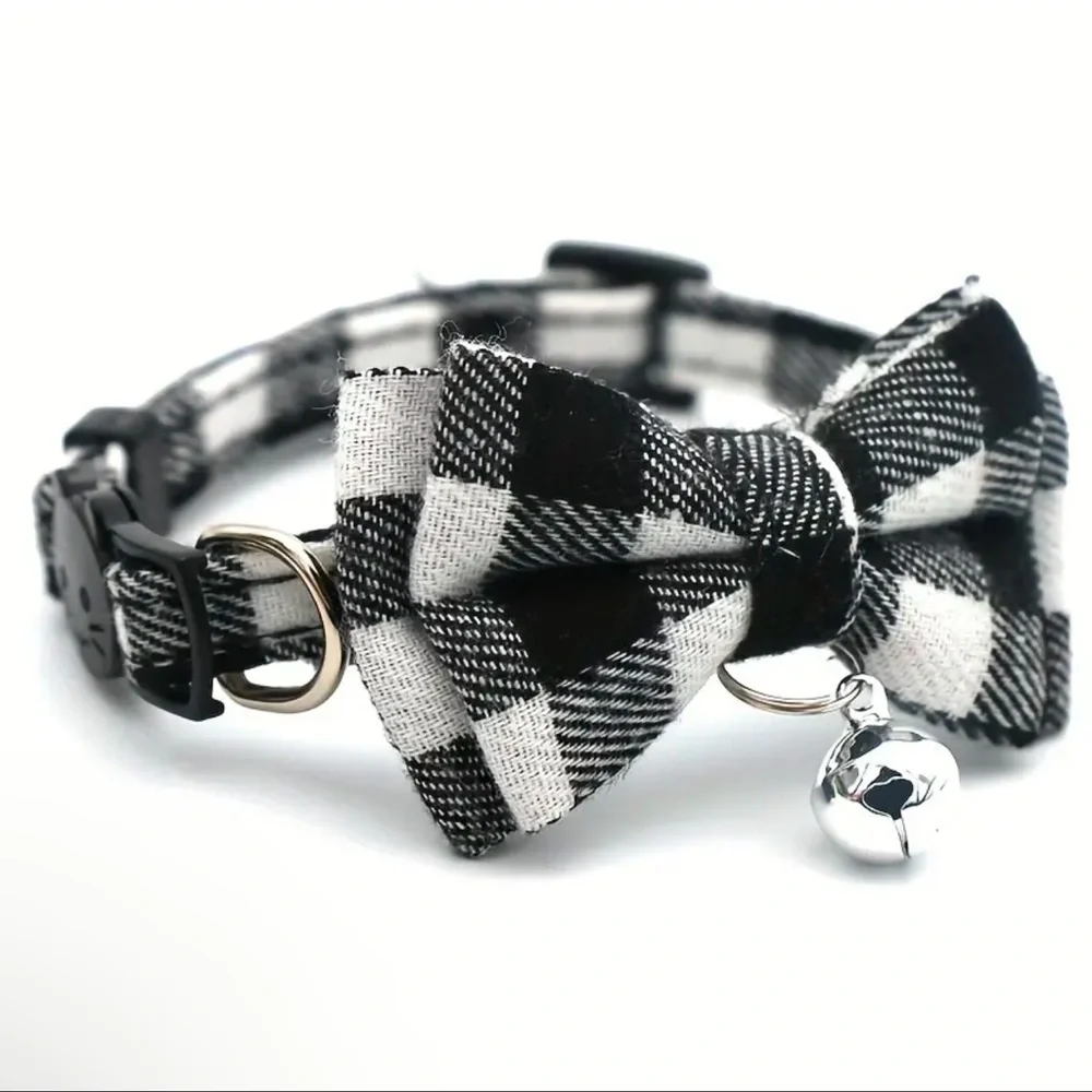 Cat Bow Tie Collar Kitten Accessory